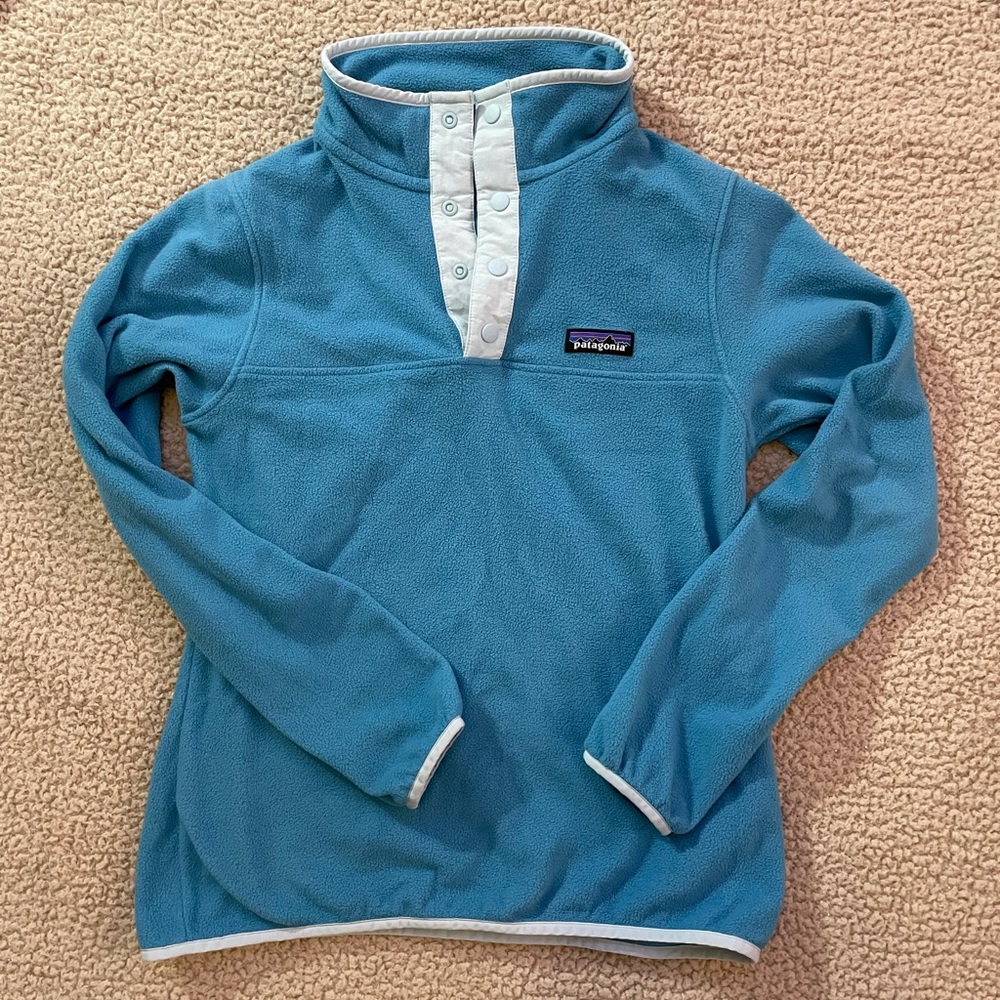 patagonia women's micro d snap t pullover